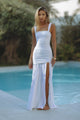 CARLY MAXI DRESS - WHITE