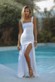 CARLY MAXI DRESS - WHITE