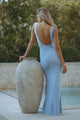 ADRIANA MAXI DRESS - SKY BLUE