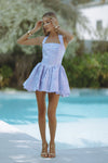 SABINE MINI DRESS - PERIWINKLE