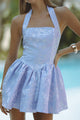 SABINE MINI DRESS - PERIWINKLE