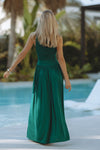 NALLA MAXI DRESS - EMERALD