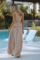 NALLA MAXI DRESS - SAND