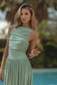 NALLA MAXI DRESS - SAGE