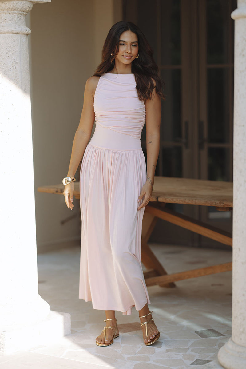 NALLA MAXI DRESS - PINK