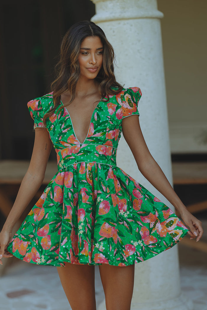 JADA MINI DRESS - FLORAL