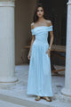 MANALLA MAXI DRESS - SKY BLUE