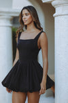 CARLOTTA MINI DRESS - BLACK