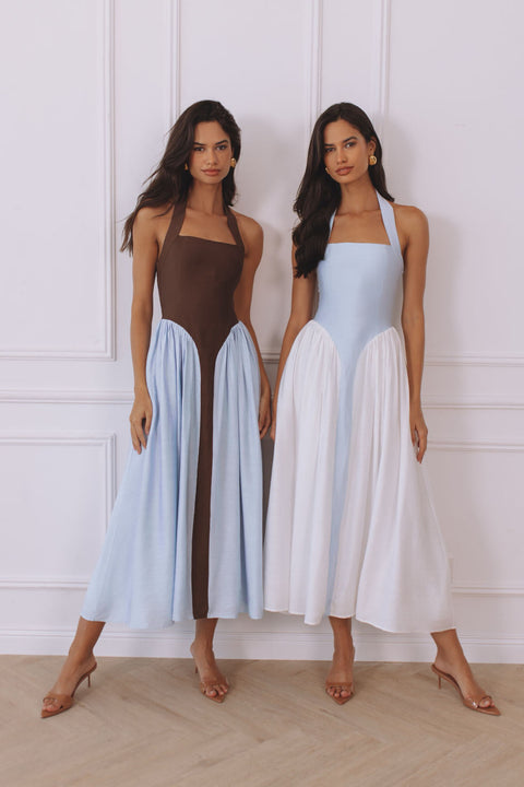 Sammi Halter Midi Dress