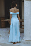 MANALLA MAXI DRESS - SKY BLUE