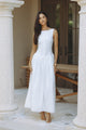 NEVAH MAXI DRESS - WHITE