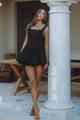 CARLOTTA MINI DRESS - BLACK