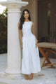 NEVAH MAXI DRESS - WHITE