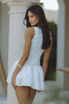 NEVAH MINI DRESS - WHITE