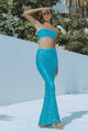 ZEENA MAXI SKIRT - AQUA