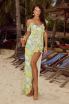 VACANZA MAXI DRESS - ANACAPRI LEMON