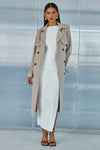 SORELLE TRENCH COAT - SAND