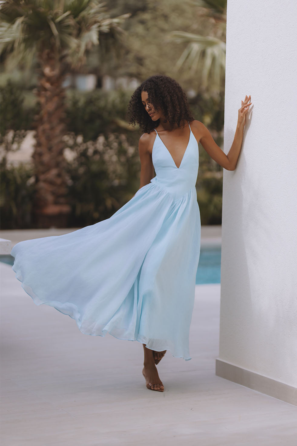 Signature Blue Dresses for Women  CHIC LE FRIQUE - USA
