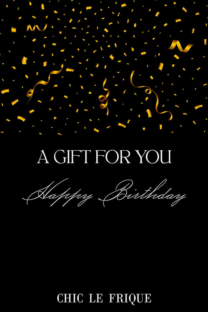 BIRTHDAY GIFT CARD