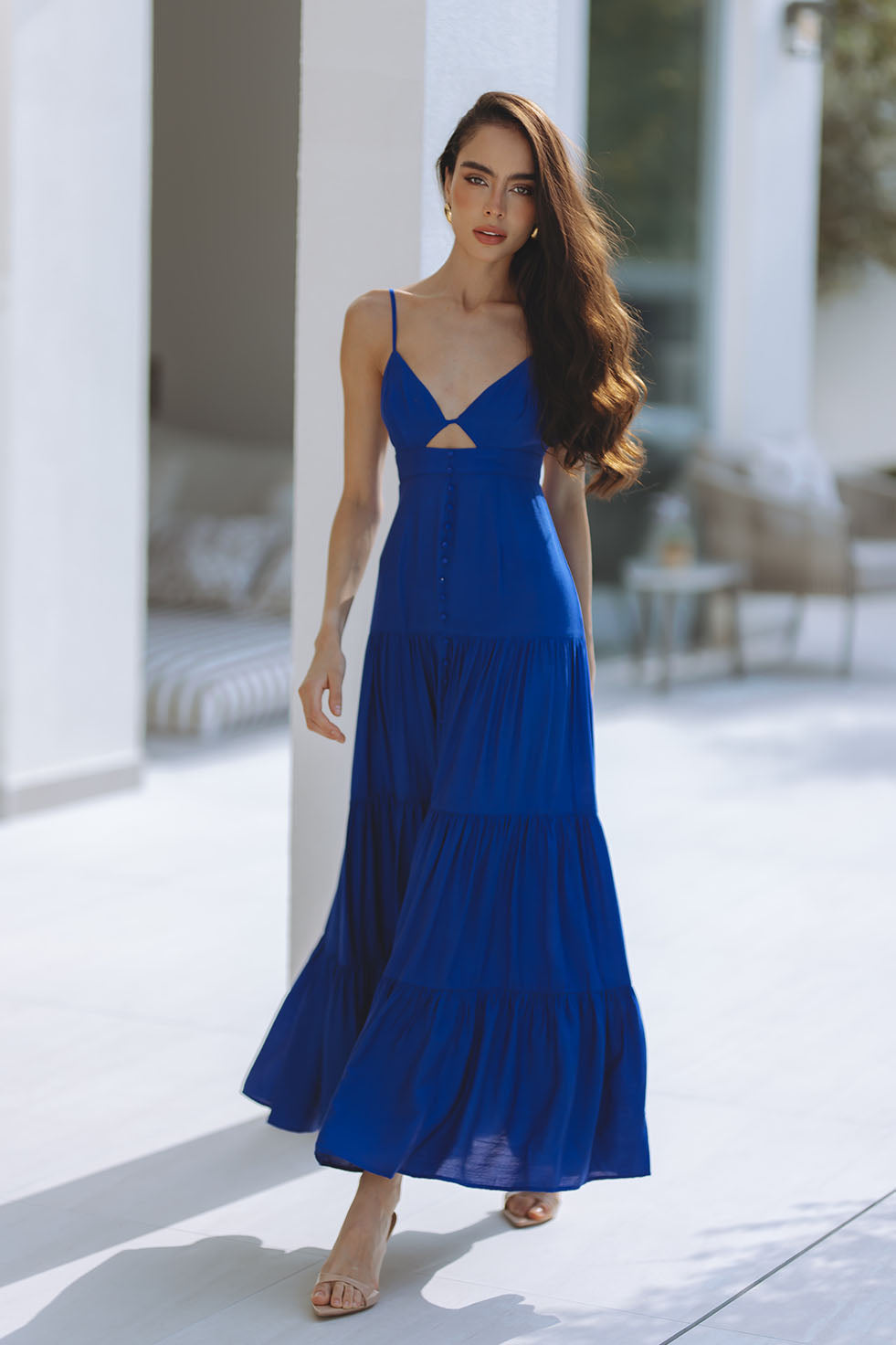 Signature Blue Dresses for Women  CHIC LE FRIQUE - USA