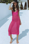 JAIDA MIDI DRESS - PINK